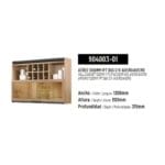 AEREO MADERA  HIBISCO 120CM AVEIRO GRAFITO