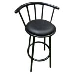 SILLA BAR METAL COLOR NEGRO