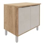 MESON LAVINIA 80CM 2PT ALMENDRA/NIAGARA