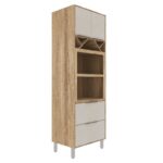 KIT HORNO Y MICRO LAVINIA 70CM ALMENDRA/NIAGARA