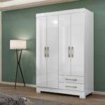 ROPERO ESCOCIA 4PT BLANCO  -MXL-