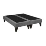 CLMB BASE CAMA DIVIDIDA 2 PLAZAS COLOR GRIS