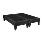 CLMB BASE CAMA DIVIDIDA  2 PLAZAS COLOR NEGRO