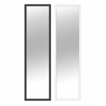 ESPEJO DECORATIVO 30X120 CM COLOR NEGRO O BLANCO