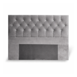 RESPALDO CAMA 2 PLAZAS ESTILO RECTO CON DIAMANTES  -CLMB- - Imagen 3