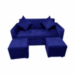 SOFÁ MINI 2 CUERPOS + 2 POUF COLOR A ELECCIÓN - Imagen 5