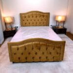 BASE CAMA DIVIDIDA 2 PLAZAS + RESPALDO CON TACHAS Y RESPALDO PIECERO + COLCHON CELTA CADIZ | COLOR A ELECCIÓN