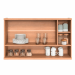 AEREO 1 PUERTA 120 CM RIPADA MACADAMIA COLOR FREIJO/FREIJO (THELA) - Imagen 2