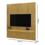 PANEL RIPADO ABSOLUT 231X250 COLOR NATURE - Imagen 2