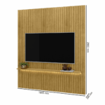 PANEL RIPADO ABSOLUT 186X250 COLOR NATURE - Imagen 2