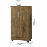 MULTIUSO DE MADERA SMART 2PT COLOR JEQUITIBA - Imagen 3