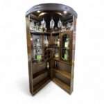 BAR ESQUINERO 3 PIEZAS COLOR NEGRO/CUERINA NEGRO - Imagen 2