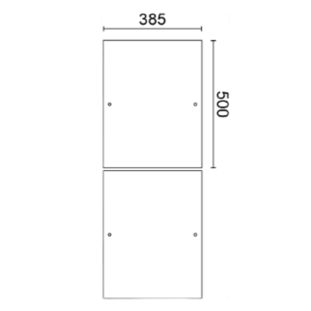 espejos rop. toquio moscou KIT ESPEJOS ROP. TOQUIO Y MOSCOU - 385 x 500mm 3mm - 2 HOJAS - Imagen 1