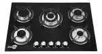 COCINA ENCIMERA VIDRIO DE 5 PLATOS STARLUX.ZF