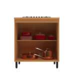 MESON ANDRIA 2PT 80CM NATURALE/NUDE - Imagen 2