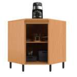 MESON ESQUINERO 1 PUERTA OBLICUO ANDRIA COLOR NATURALE/NUDE - Imagen 2