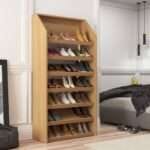 ZAPATERA RAVENA DE MADERA COLOR TAUARI (moveis sul)