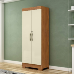 MULTIUSO DE MADERA RIO 2PT COLOR CINAMOMO/OFF WHITE -MXL-