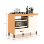 MESON COOKTOP ROMA 1CJ 1PT COLOR ANGELIN/OFF WHITE - Imagen 2