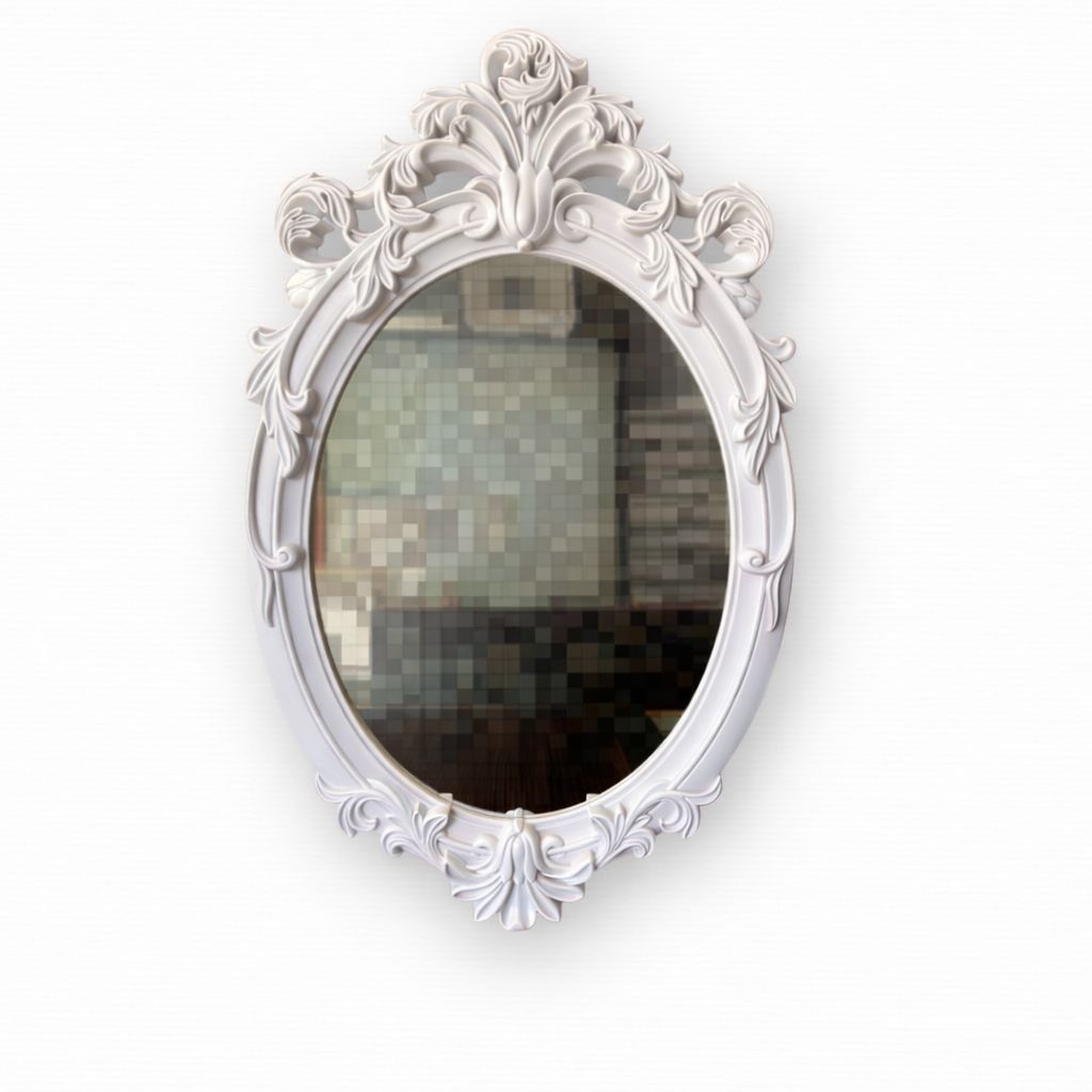 espejo blanco ESPEJO MURAL ESTILO VINTAGE - Imagen 1