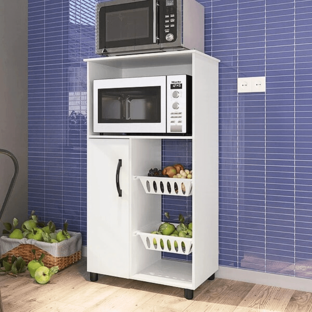 frutero kelly bl VERDULERO KELLY 1 PUERTA COLOR BLANCO -IRM- - Imagen 1