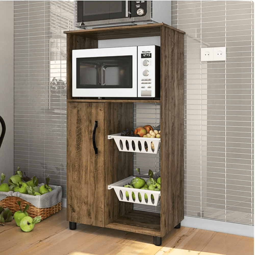 frutero kelly itauba VERDULERO KELLY 1 PUERTA COLOR ITAUBA -IRM- - Imagen 1