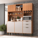 KIT COCINA MELISSA 5 PT 2 CJ COLOR FREIJO/FUME -J CV-