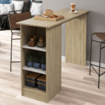 MESÓN ISLA RAVENNA COLOR DORADO/FUME -J CV-