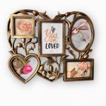 PORTA FOTO PLASTICO ESTILO CORAZÓN - Imagen 2