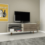 RACK MADERA 2PT COLOR MIEL/RUSTICO -MVBTO-