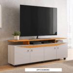 RACK ELOGIO 4PT COLOR OFF/CINAMOMO -JCM-