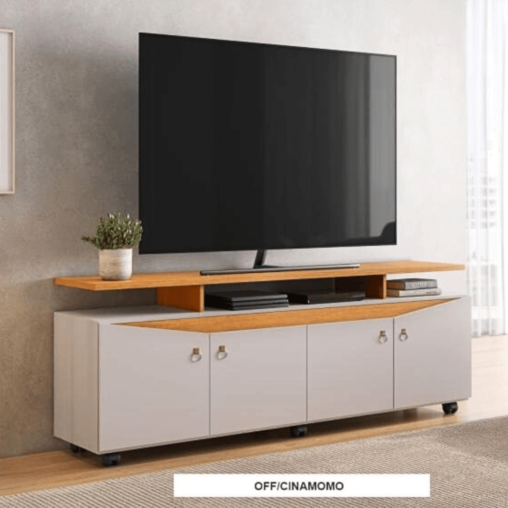 rack elogio RACK ELOGIO 4PT COLOR OFF/CINAMOMO -JCM- - Imagen 1