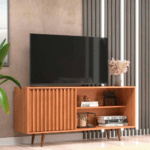 RACK SAN DIEGO PARA TV 55" 1 PT CORREDIZA COLOR FREIJO  -J CV-