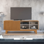 RACK SERENO 1PT CORREDERA COLOR CINAMOMO/OFF WHITE -JCM-