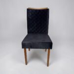 COMEDOR LIVIA PICCOLA VIDRIO NEGRO + 4 SILLAS ISA COLOR NEGRO -SNTTO- - Imagen 2