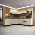 CONJUNTO DE COCINA ANDRIA 8 MODULOS COLOR NATURALE/NUDE