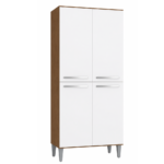 DESPENSA EMILLY 4 PUERTAS COLOR RUSTICO/BLANCO  -MADESA-