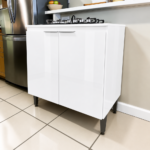 MESON COCINA YARA 2 PUERTAS COLOR BLANCO -JCRV-