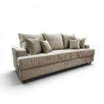 SOFA LONDRES 3 CUERPOS INCLUYE COJIN DE RESPALDO Y COJINES DECORATIVOS | COLOR A ELECCION BAJO PEDIDO - Imagen 2