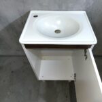 VANITORIO DE BAÑO ONIX COLOR BLANCO/IMBUIA - Imagen 2